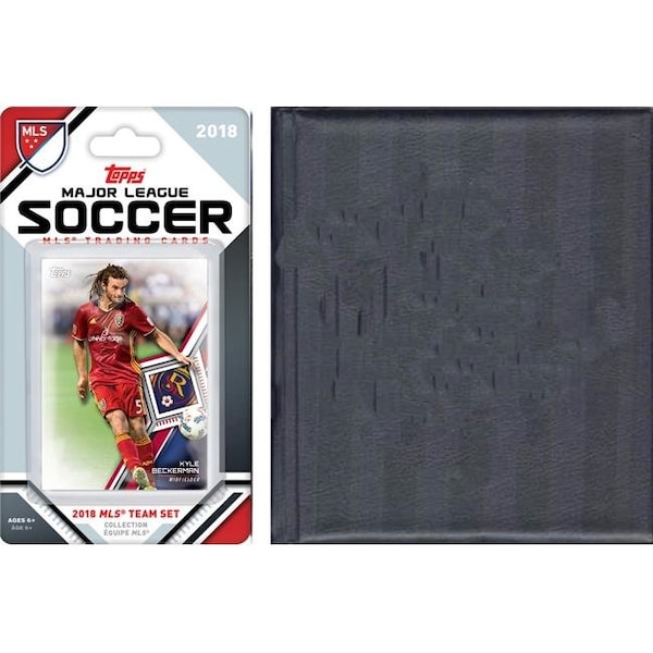 Williams & Son Saw & Supply C&I Collectables REALSL18 MLS Real Salt Lake Licensed 2018 Topps Team Set & Storage Album - REALSL18