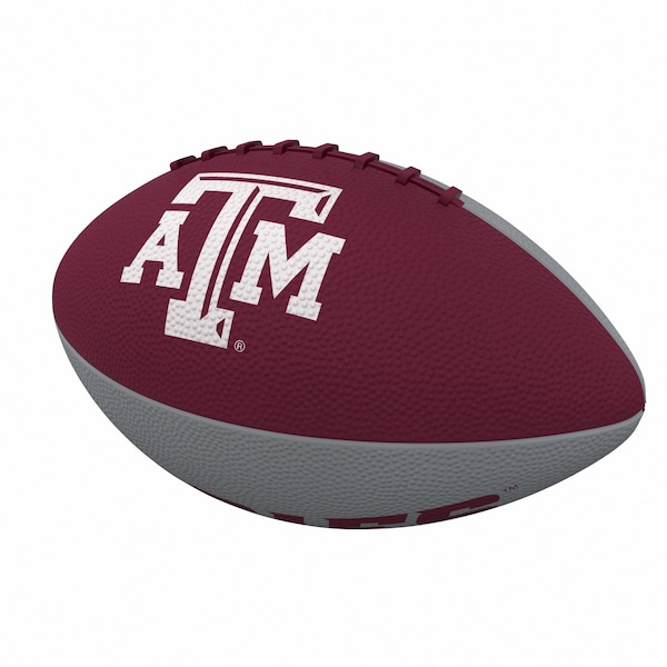 Logo Brands Texas A&M Pinwheel Junior Size Rubber Football - 219-93JR-2