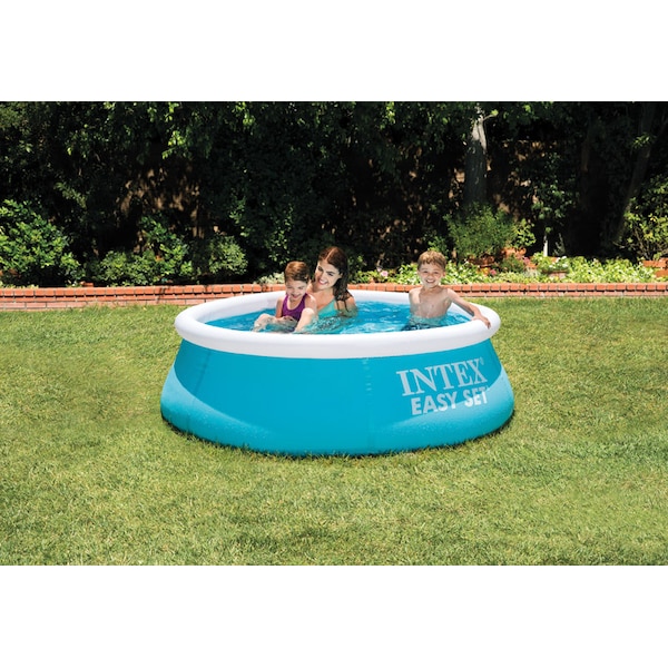 Intex Recreation Intex Easy Set 232 gal Round Plastic Above Ground Pool 20 in. H X 6 ft. D - 28101EH