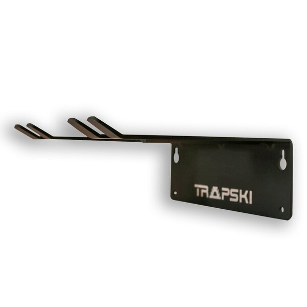 Trapski TRAPAWAY Single Ski or Snowboard Wall Rack, Black - TRAPAWAY-SWALL-BLK