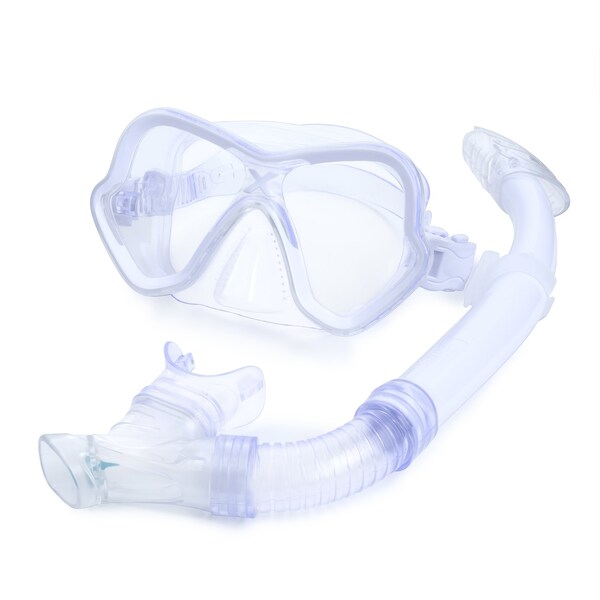 Aqua Leisure Aqua Swim Optum TriView Assorted Youth Mask/Dry Top Snorkel - AQK13692A