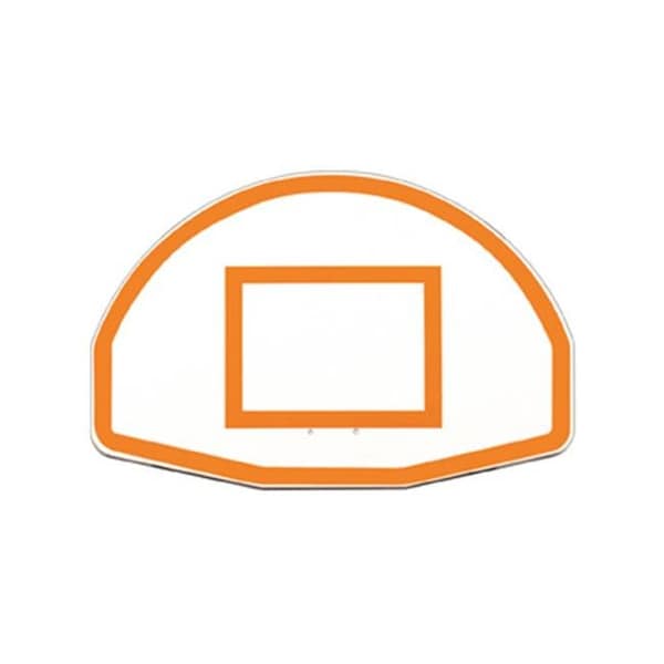 First Team First Team FT270 Aluminum 36 x 54 in. Fan-Shaped Aluminum Backboard - FT270