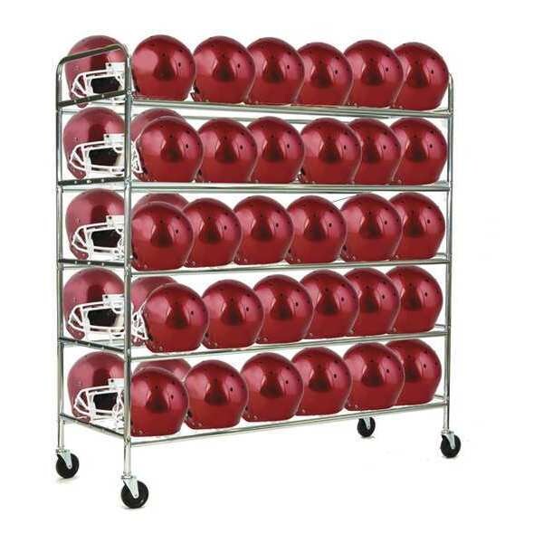 Champion Sports FootBall Helmet Cart, Up to 60 Helmets - FBHC