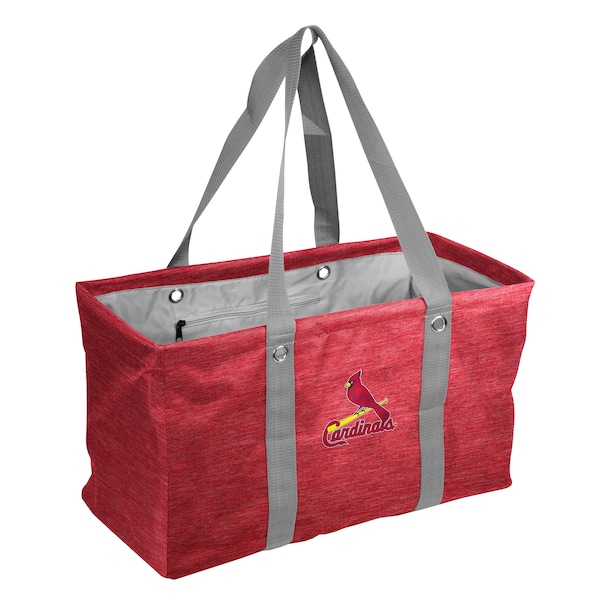 Logo Brands St Louis Cardinals Crosshatch Picnic Caddy - 527-765-CR1