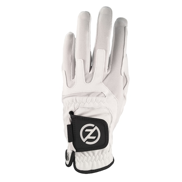 Zero Friction Men's Ultra Feel Golf Glove, White - GL73001