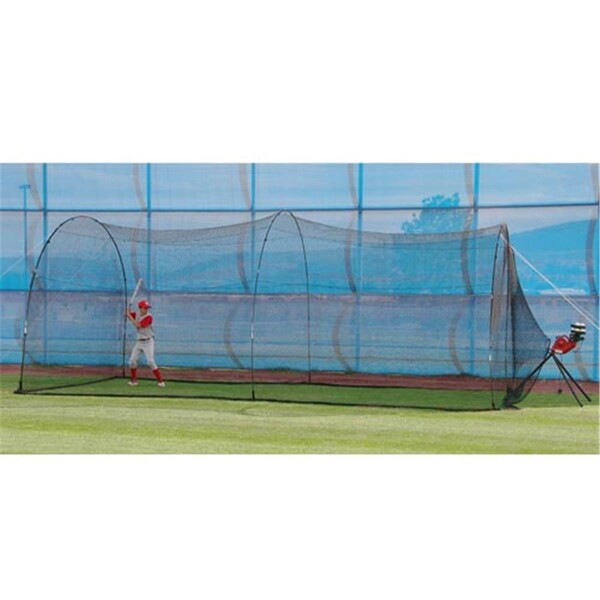 Heater Base Hit Pitching Machine And Poweralley Batting Cage - BH399