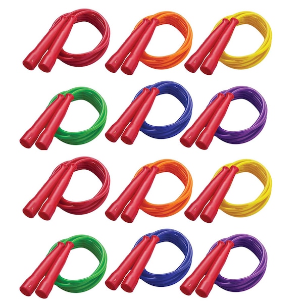 Champion Sports Licorice 7ft Speed Rope, PK12 - SPR7