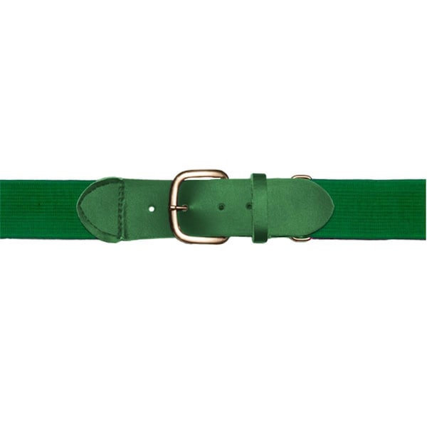 Champion Sports Adult Baseball & Softball Uniform Belt, Kelly - UBKL