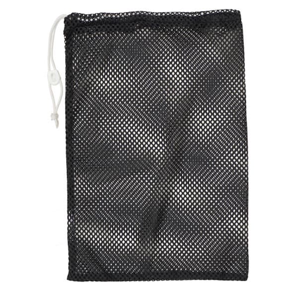 Champion Sports 12 x 18 in. Mesh Equipment Bag, Black - MB18BK
