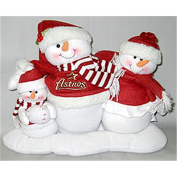 Caseys Houston Astros Table Top Snow Family - 194623324