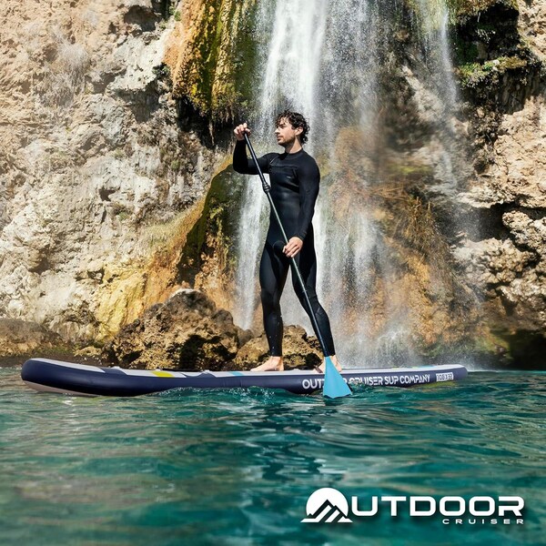 Outdoorcruiser Outdoor Crusier Inflatable Stand Up Paddle Board, Ultra Portable and Lightweight, Wide Stable - OCPD03