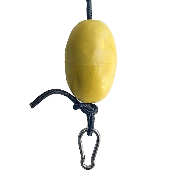 Kuda Kayak or Stand Up Paddle Board Anchor, Galvanized Steel, 3.5 lbs, 32ft Rope - SUPA35
