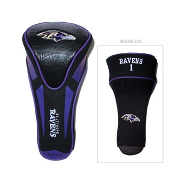 Team Golf Team Golf 30268 Baltimore Ravens Single Apex Jumbo Headcover - 30268