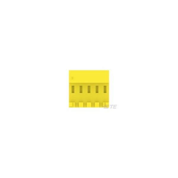 Te Connectivity 05P MTA156 CONN ASSY 20AWG YEL - 3-643818-5