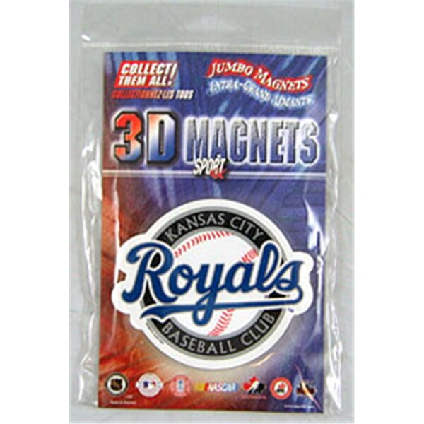 Sportfx International Kansas City Royals Jumbo 3D Magnet - 2655110314