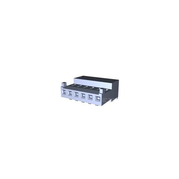 Te Connectivity 06P MTA100 CONN ASSY POL RIB - 643815-6