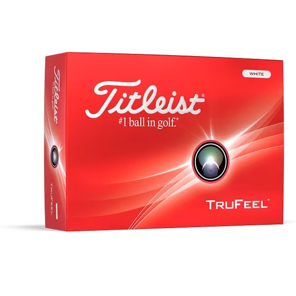 Titleist TruFeel White 2024 Golf Balls - 1 Dozen - T6036S