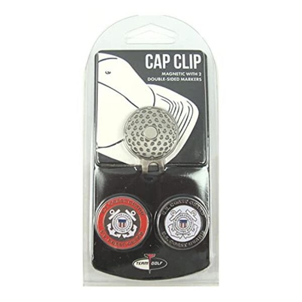 Team Golf United States Coast Guard 2 Marker Cap Clip - 19947
