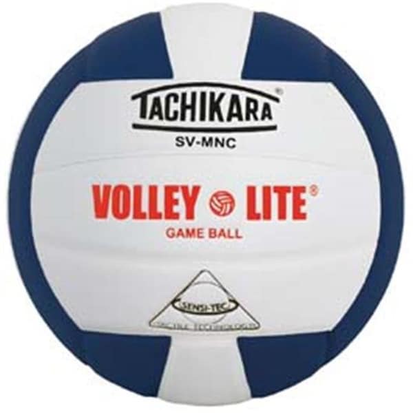 Tachikara Tachikara SVMNC.NYW Volley-Lite Game Ball - Navy-White - SVMNC.NYW