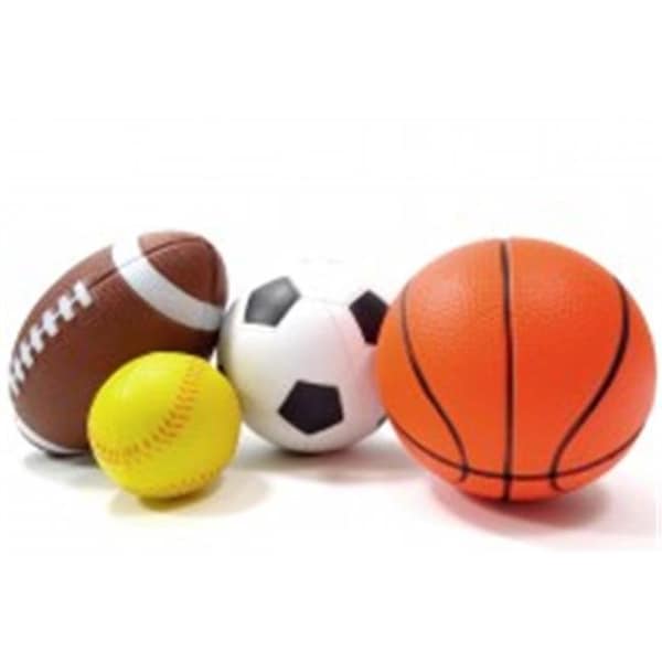 Az Trading & Import Az Import & Trading PSY08 Sports Balls for Kids - Soccer Ball; Basket ball; Foot ball & Baseball - PSY08