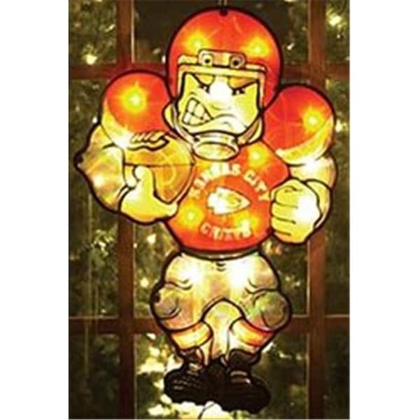 Caseys Kansas City Chiefs Window Light Up Player 20 Inch Double Sided - 194602609