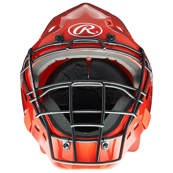 Rawlings Hockey Style Design Catchers Helmet, Black - 1383962