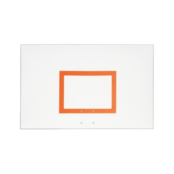 Newalthlete FT256 Steel 36 x 60 in. Rectangular Steel Backboard; Grey - NE298435