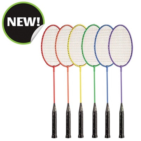 Champion Sports 26 x 8 x 1 in. All Steel Frame Badminton Racket, Assorted Colors - CH55864