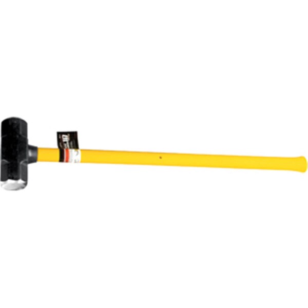 Performance Tool 10lb Sledge Hammer with 35.4 in. Fiberglass Handle - PMM7114