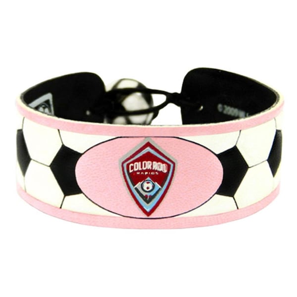 Gamewear Colorado Rapids Bracelet Soccer Pink - 4421401522