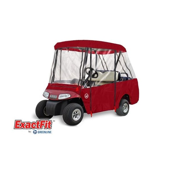 Eevelle ExactFit Sunflair Enclosure 2 Passenger Roof & 4 passenger seating - Red - EFSFE24-RED