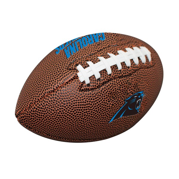 Logo Brands Carolina Panthers Mini Size Composite Football - 605-93MC-1