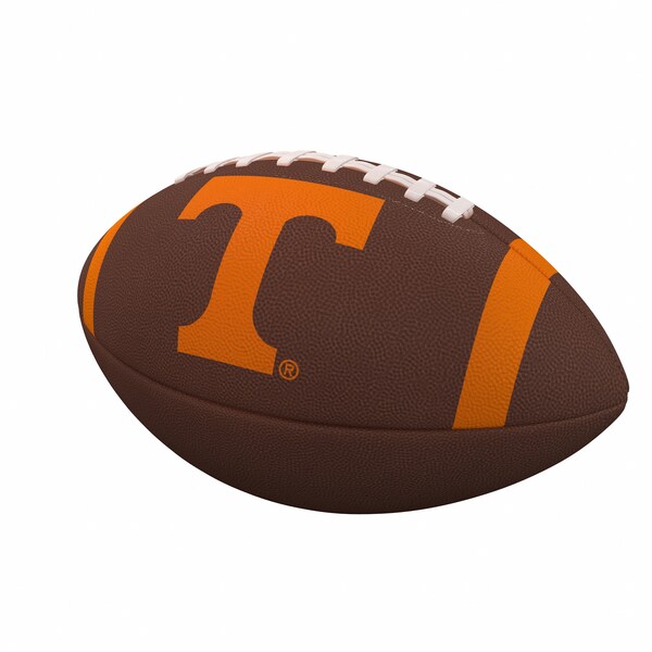 Logo Brands Tennessee Team Stripe Full-Size Composite Football - 217-93FC-1
