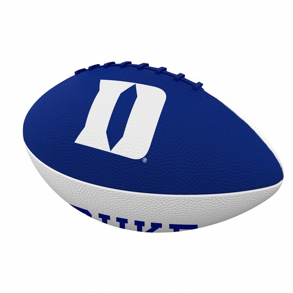 Logo Brands Duke Pinwheel Junior Size Rubber Football - 130-93JR-2
