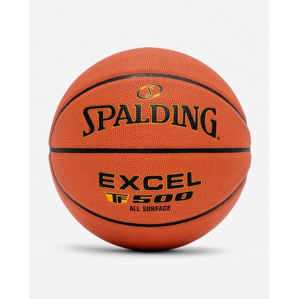 Spalding 28.5 in. Excel Indoor-Outdoor Basketball, Orange - 1457065