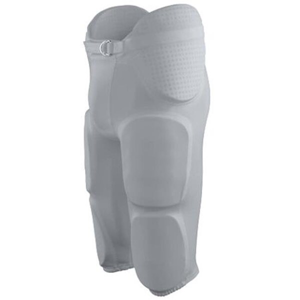 Augusta Medical Systems Llc Augusta 9601A Youth Gridiron Integrated Football Pant - Silver; Small - 9601A_SILVER_S