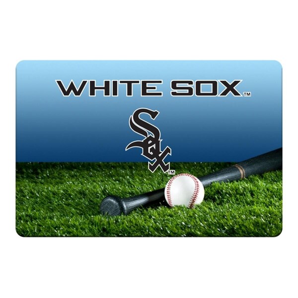 Gamewear Chicago White Sox Pet Bowl Mat Classic Baseball Team Color Size Large - 1294002831