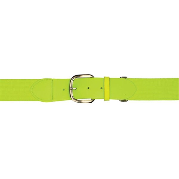 Champion Sports Adult Baseball & Softball Uniform Belt, Neon Yellow - UBNYL