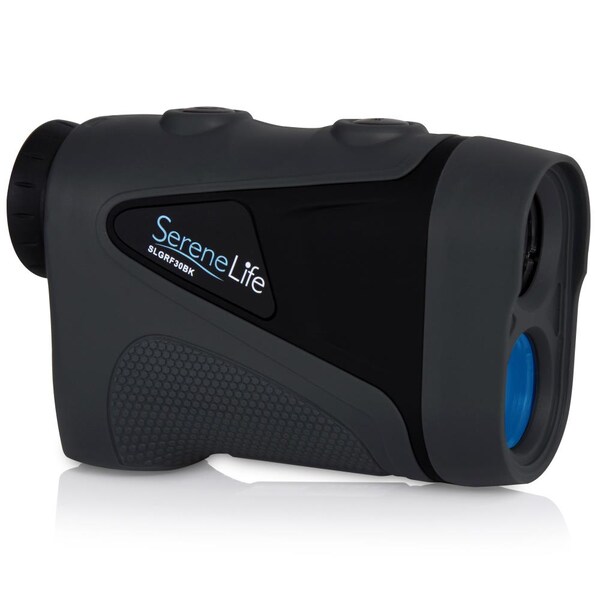 Serenelife Golf Laser Range Finder Monocular w/ Pin-Seeking/Zoom Sight, SLGRF30BK - SLGRF30BK
