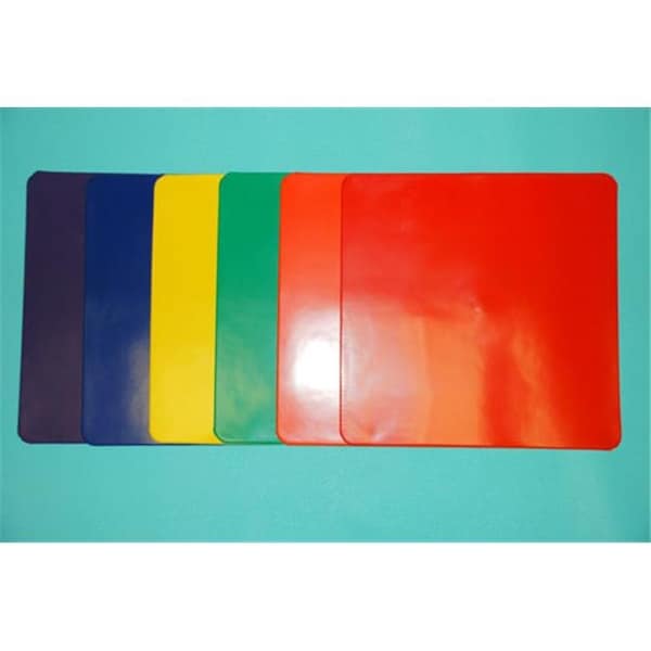 Everrich Industries Everrich EVB-0012 14 Inch Square Markers - Set of 6 Colors - EVB-0012