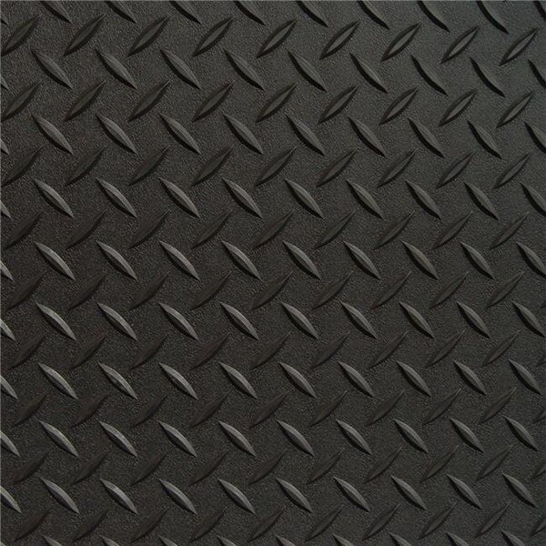 Diamond Deck Diamond Deck 84515 5 x 15 ft. Black Textured Golf Cart Mat - Extra Large - 84515