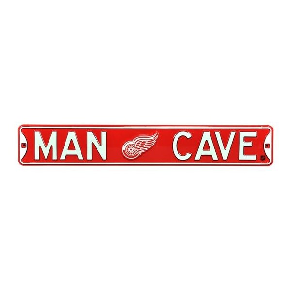 Authentic Street Signs Authentic Street Signs 28152 Detroit Red Wings Man Cave Street Sign - 28152