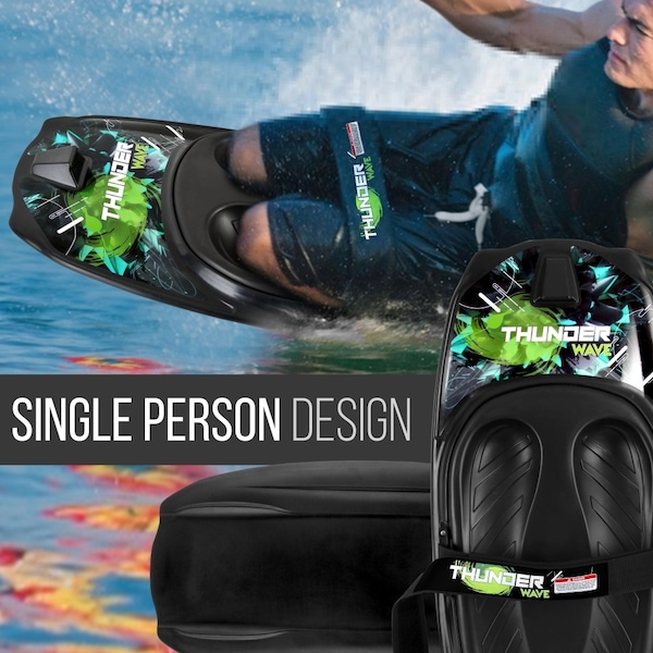 Serenelife Thunder Wave Water Sport Knee-Board, SLKB30 - SLKB30
