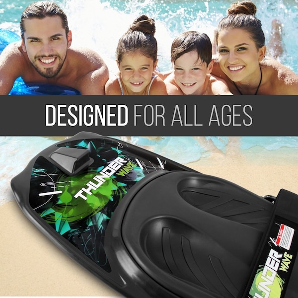 Serenelife Thunder Wave Water Sport Knee-Board, SLKB30 - SLKB30
