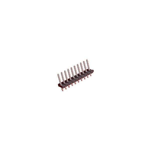 Molex Board Connector, 24 Contact(S), 1 Row(S), Male, Straight, 0.156 Inch Pitch, Solder Terminal, Latch,  - 26482245
