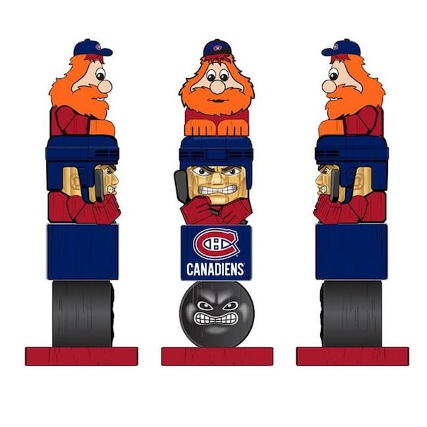 Evergreen Enterprises Montreal Canadiens Tiki Totem - 841243331