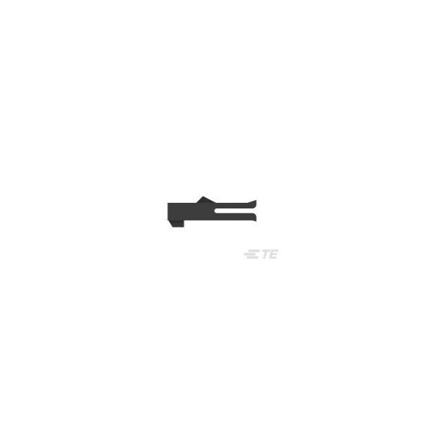 Te Connectivity Ffc/Fpc Connector, 9 Contact(S), 1 Row(S), Female, 0.1 Inch Pitch, Locking, Black Insulator,  - 487769-7
