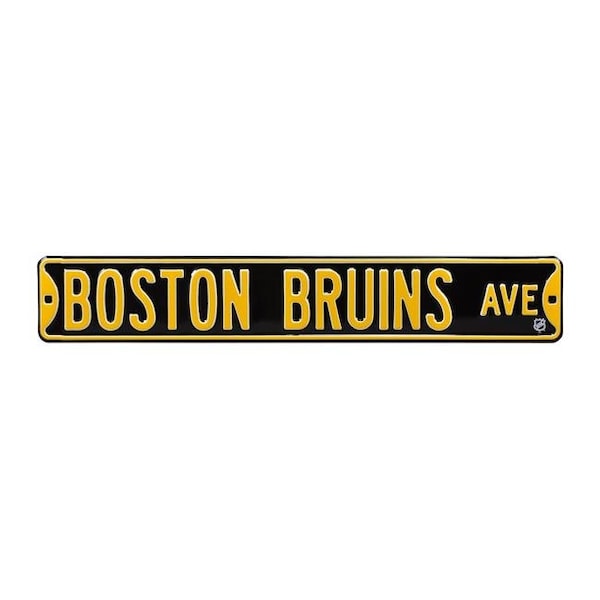 Authentic Street Signs Authentic Street Signs 28101 Boston Bruins Avenue Street Sign - 28101