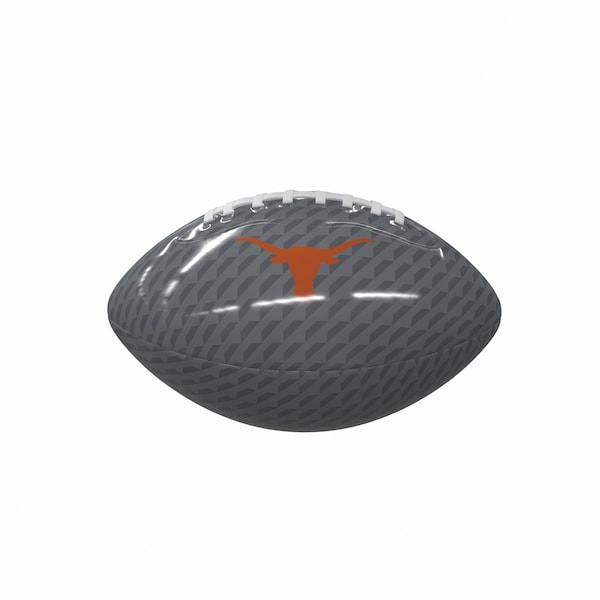 Logo Brands Texas Carbon Fiber Mini Size Glossy Football - 218-93MG-1