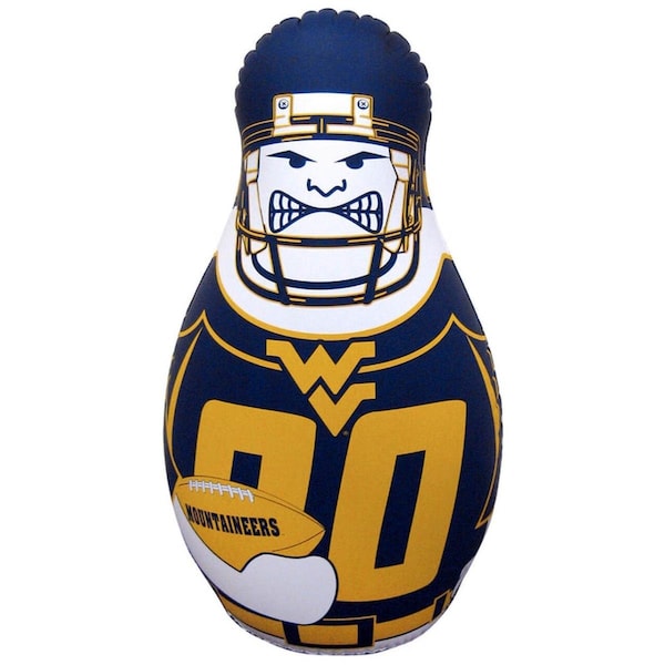 Fremont Die Consumer Products Inc Fremont Die 2324557573 West Virginia Mountaineers Tackle Buddy Punching Bag - 2324557573